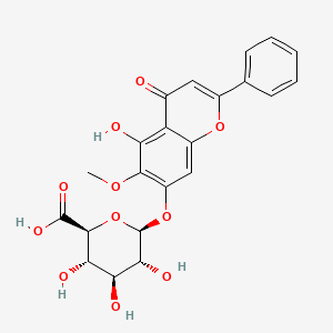 千层纸素A-7-0-β-D-葡萄糖醛酸苷